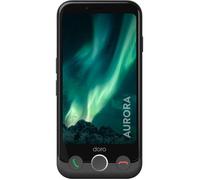 Smartphone Doro Aurora A10 - Graphite - 4,5 pouces - 64 Go - Interface simplifiée - Double SIM