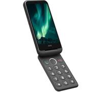 Smartphone Doro hybride avec clapet et clavier pour seniors Aurora A20 graphite