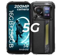 Smartphone étanche 5G - HOTWAV - Hyper 7 Pro - Caméra 200MP - Batterie 10800mAh - Écran 6,6"" 120Hz