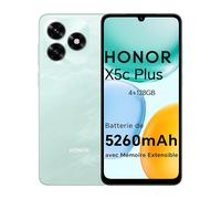 Smartphone EU HONOR X5C Plus 4G, écran 6.74'' 720×1600, MediaTek Helio G81 ARM Mali-G52 MC2, 50MP arrière, 5260mAh, MagicOS 9.0 4GB 128GB Midnight Black