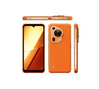 Smartphone F112 Pro Orange : 6.88", 8Go+256Go, 7150mAh, Android 14,Empreinte digitale, NFC, Dual SIM 4G, Téléphone Portable-324g