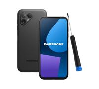Smartphone Fairphone - U2NPMV0O7V - 5 5G (8GB, 256GB) Noir Mat, iFixit Tournevis Inclus