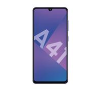 Smartphone Galaxy A41 bleu