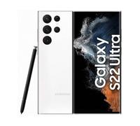 Samsung Galaxy S22 Ultra SM-S908B 17,3 cm (6.8") Double SIM Android 12 5G USB Type-C 8 Go 128 Go 5000 mAh Blanc