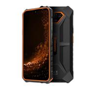 Smartphone Hammer Iron V sans contrat Robuste, étanche, Double SIM, Batterie puissante 6320 mAh, caméra 50 Mpx avec capteur de Vision Nocturne Orange