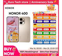 Honor 400 16,6 cm (6.55") MagicOS 9.0 5G 8 Go 256 Go 5300 mAh Or