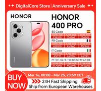 Smartphone HONOR 400 Pro 5G NOUVEAU Objectif IA Ultra HD 200MP Écran AMOLED 6,7″ Snapdragon 8 Gen 3 5300mAh 100W SuperCharge MagicOS 9.0 eSIM Black