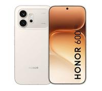 Smartphone HONOR 600 5G 8Go Ram 512Go Blanc doré Écran 6.57” 6 400mAh AI 200 MP Ultra Night HONOR SuperCharge 80 W - EU version