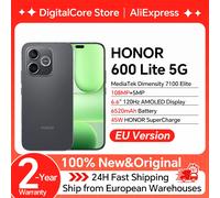 Honor Smartphone 600 Lite (5G) – 8 Go de RAM – 256 Go – Vert (Sprout)
