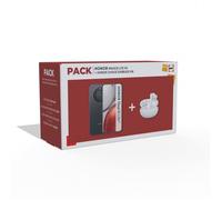 Smartphone Honor Pack Magic 8 Lite 5G 256 Go Midnight black + Choice Earbuds X8i blanc