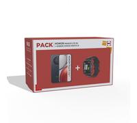 Smartphone Honor Pack Magic 8 Lite 6.79" 5G Double nano SIM 256 Go Midnight Black + Montre connectée Honor Choice Watch 2i Noir