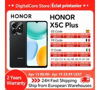 Honor Smartphone X5c Plus 4G 4Go RAM 256Go 50 Mpx 5260mAh MagicOS 9.0 Noir