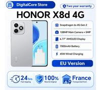 Smartphone HONOR X8d 4G 256Go 8Go RAM Noir - Écran 6.77"" AMOLED Photo 108MP Batterie 7000mAh