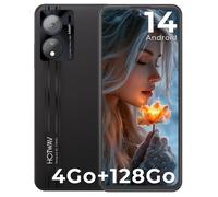 Smartphone - HOTWAV-Note 12 EF-Cadeaux Fin D'études D'été- Écran 6,8"" HD+ -4+4Go RAM 128Go ROM- Caméra 48MP - Batterie 5160mAh-Noir