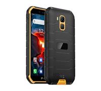 Smartphone Incassable Android 10 4g Dual Sim Téléphone Étanche 4+32go Jaune + Sd 32go Yonis