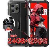 Smartphone Incassable Blackview BV5300 Plus Android 13 6,1 128 Go 6580mAh NFC Noir avec Blackview Airbuds 4 Noir