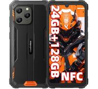 Smartphone Incassable Blackview BV5300 Plus(NFC) 6,1" 24Go+128Go/2To Android 13 6580mAh 13MP IP68 Étanché Double SIM - Orange