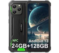 Smartphone Incassable Blackview BV5300 Plus(NFC) 6,1" 24Go+128Go/2To Android 13 6580mAh 13MP IP68 Étanché Double SIM - Vert