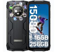 Smartphone Incassable Blackview BV9300 Pro 16Go+256Go 15080mAh(33W) Double écran 6.7" 64MP+32MP Android 13 NFC 100LM - Noir