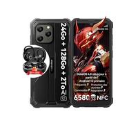 Blackview BV5300 Plus 15,5 cm (6.1") Double SIM Android 13 4G USB Type-C 8 Go 128 Go 6580 mAh Noir