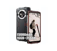 Smartphone Incassable BV9300 Pro 16Go+256Go 15080mAh 6.7+écran secondaire 1.32 64MP+32MP Android 13 NFC 100LM - Orange