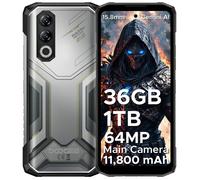 Smartphone Incassable DOOGEE Blade20 Max - 11800mAh 6.6” HD+ Telephone Incassable Android 15 - 36Go+1To -64MP+16MP - NFC- Naturel