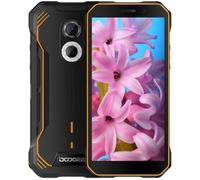 Smartphone incassable Doogee S51 - Orange - 6.0"" HD Écran - 4Go + 64Go - Batterie 5180mAh - NFC étanche