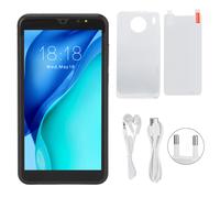 Smartphone international déverrouillé avec double caméra IA pour la composition de portraits et batterie longue durée. Appareil Android optimisé