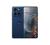 Smartphone - MOTOROLA - Edge 60 - 8 Go RAM - 256 Go - Dual SIM - 5G NR - Bleu