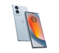 Smartphone Motorola moto edge 50 FUSION en bleu guimauve avec écran 6,7"" pOLED 144 Hz Full HD+, 1080 x 2400 pixels, 12 Go de RAM