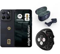 Motorola Pack Edge 70 Fusion 6,78" 5G 256 Go Fifa Édition Noir + Moto Buds 2 Plus + Moto Watch Noir