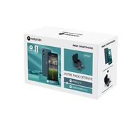 Motorola Pack smartphone G06 4 Go / 128 Go Tapestry bleu et écouteurs Buds Bass Dark Shadow