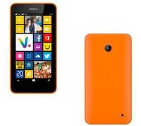 Smartphone Nokia Lumia 630, Double SIM, 8 Go, Orange Vif Orange vif