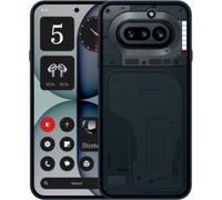 Nothing Phone (4a) - Triple Caméra 50MP, Ultra Zoom 70x, Smartphone Transparent, Batterie Longue Durée, Charge Rapide 50W, AMOLED 120Hz, Glyph Bar, 12GB+256GB - Noir