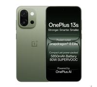 Version internationale du smartphone OnePlus 13s 5G 12 Go + 512 Go, processeur Snapdragon 8, batterie de 5 850 mAh, appareil photo 50 Mpx, téléphones mobiles OnePlus dotés de l'IA Green Silk