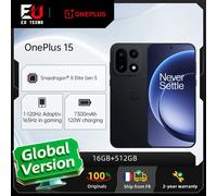 OnePlus Smartphone 15 5G 256 Go/12 Go Double SIM Noir
