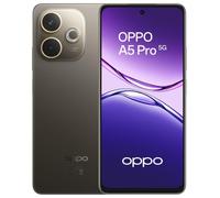 Oppo A5 Pro 5G/Noir Marron/MKT 6300 / 256 Go / 8 Go / 6,67" 120 Hz / 50 MP IA / 5 800 mAh