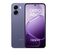 Smartphone OPPO A6x 5G 4Go Ram 128Go Noir Violet Dimensity 6300 6100 mAh - EU version