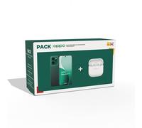 Smartphone Oppo Pack Reno 14 F 5G 8/256 Go vert + écouteurs sans fil Enco Buds 3 blanc