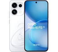 Smartphone OPPO Reno16 FS 5G 8Go Ram 512Go Blanc Pop Écran 6.57"" Grand-angle 50 MP Planète Pop Design 3D ColorOS 16 6500 mAh