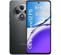 Smartphone OPPO Reno12 FS 4G gris mat avec écran AMOLED 6,67"" 120 Hz Full HD+, 1080 x 2400 pixels, 8 Go de RAM DDR4 + 512 Go UFS 2.2