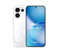 OPPO Smartphone Reno16 6,32" 5G Double SIM 8 Go/512 Go 6000 mAh Android 16 Blanc Pop