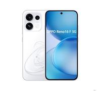 Smartphone OPPO Reno16 F 5G 8Go Ram 256Go Blanc Pop Écran 6.57"" Grand-angle 50 MP Planète Pop Design 3D ColorOS 16 6500 mAh