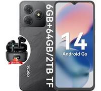 Smartphone Blackview A85 Débloqué 4G 6.56 14Go+128Go 4480mAh 50MP+8MP NFC/Charge rapide Noir Espace avec Smartwatch Blackview R30(Rose) Noir Espace