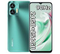 Smartphone OUKITEL C36 sans abonnement 24 Go + 256 Go/1 To, Android 14 4G, Octa Core, écran 6,56 pouces 90 Hz, batterie 5150 mAh, appareil photo panoramique 13 MP, double SIM, déverrouillage par empre