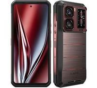 Smartphone WP300 Rouge : 6.8", 12Go+512Go, 16000mAh, Android 15,Empreinte digitale, Dual SIM 5G, NFC,Téléphone Portable-510g