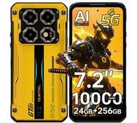 Smartphone OUKITEL WP60 Orange 7.2" HD+,24Go/256Go/2To 10000mAh Dual SIM 5G NFC Gris