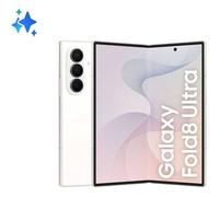 Smartphone pliable crème - Samsung - Galaxy Fold 8 Ultra - Écran 8'' Dynamic AMOLED 2X - 512 Go - 12 Go RAM