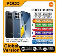 Smartphone - XIAOMI - POCO F8 Ultra - 16 Go RAM - 512 Go - Écran AMOLED 6,9"" 120 Hz