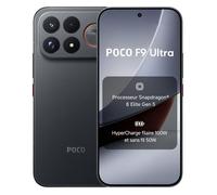 Smartphone POCO F9 Ultra 185Hz Snapdragon ® 8 Elite Gen 5 Batterie 8050mAh Appareil photo 200MP Black